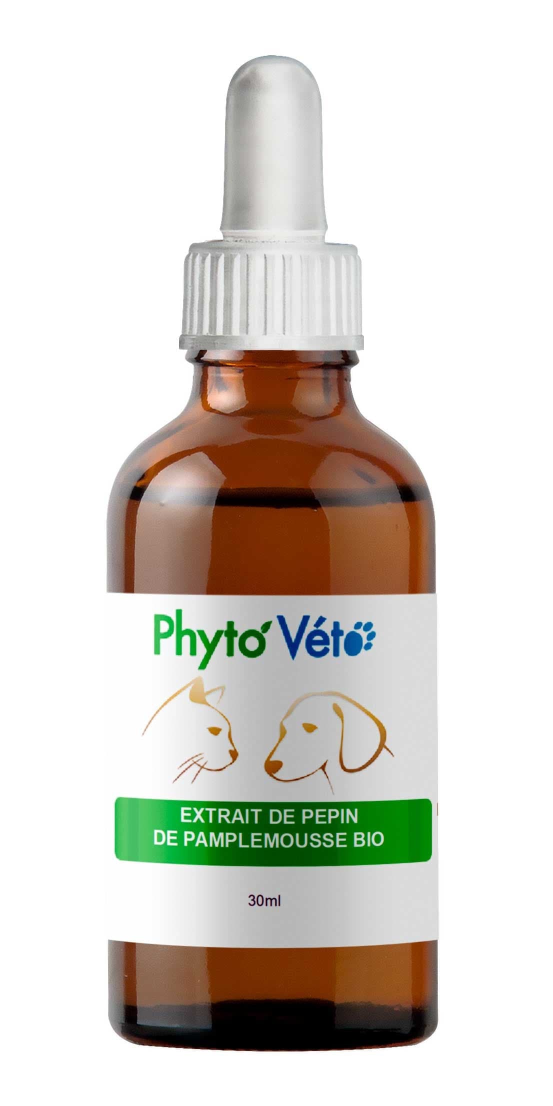 pépin pamplemousse chien chat phyto véto