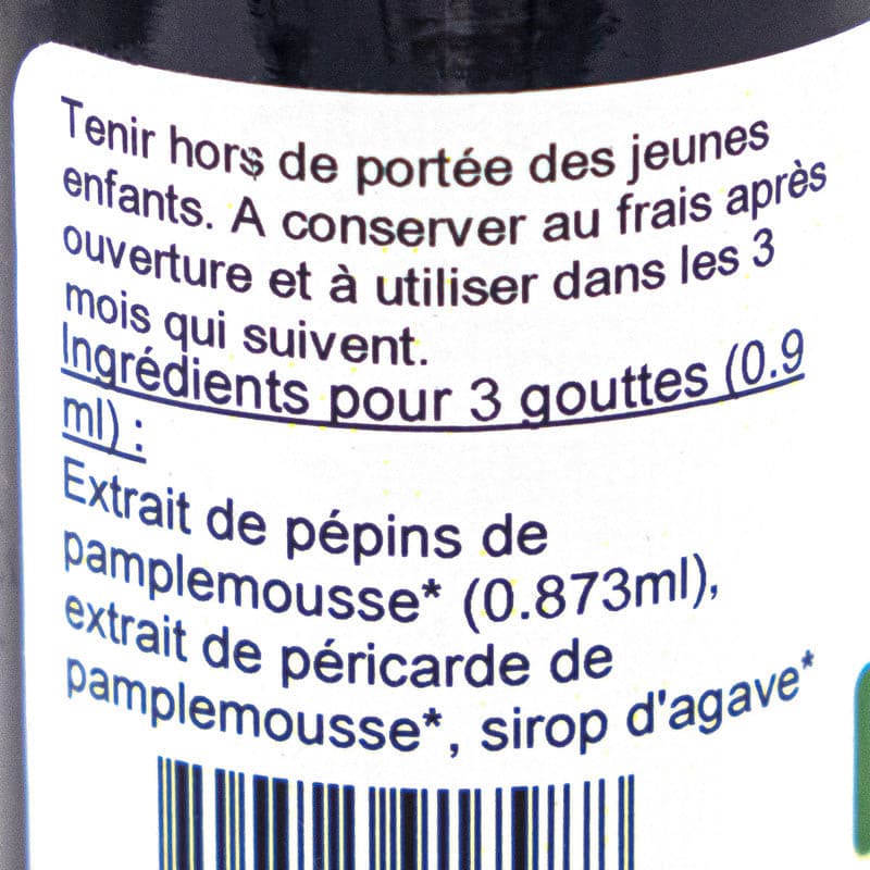 EXTRAIT PEPIN DE PAMPLEMOUSSE BIO