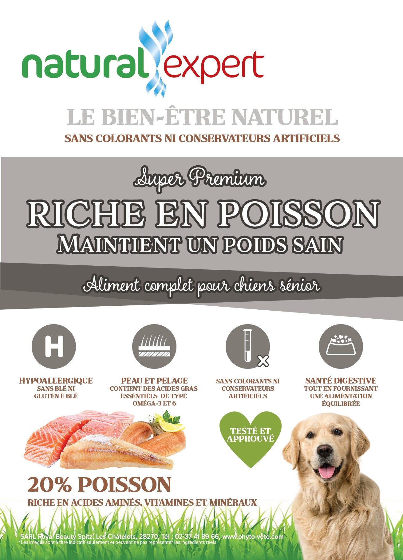 SUPER PREMIUM chien sénior Spécial Poids-Articulation 15kg - 0